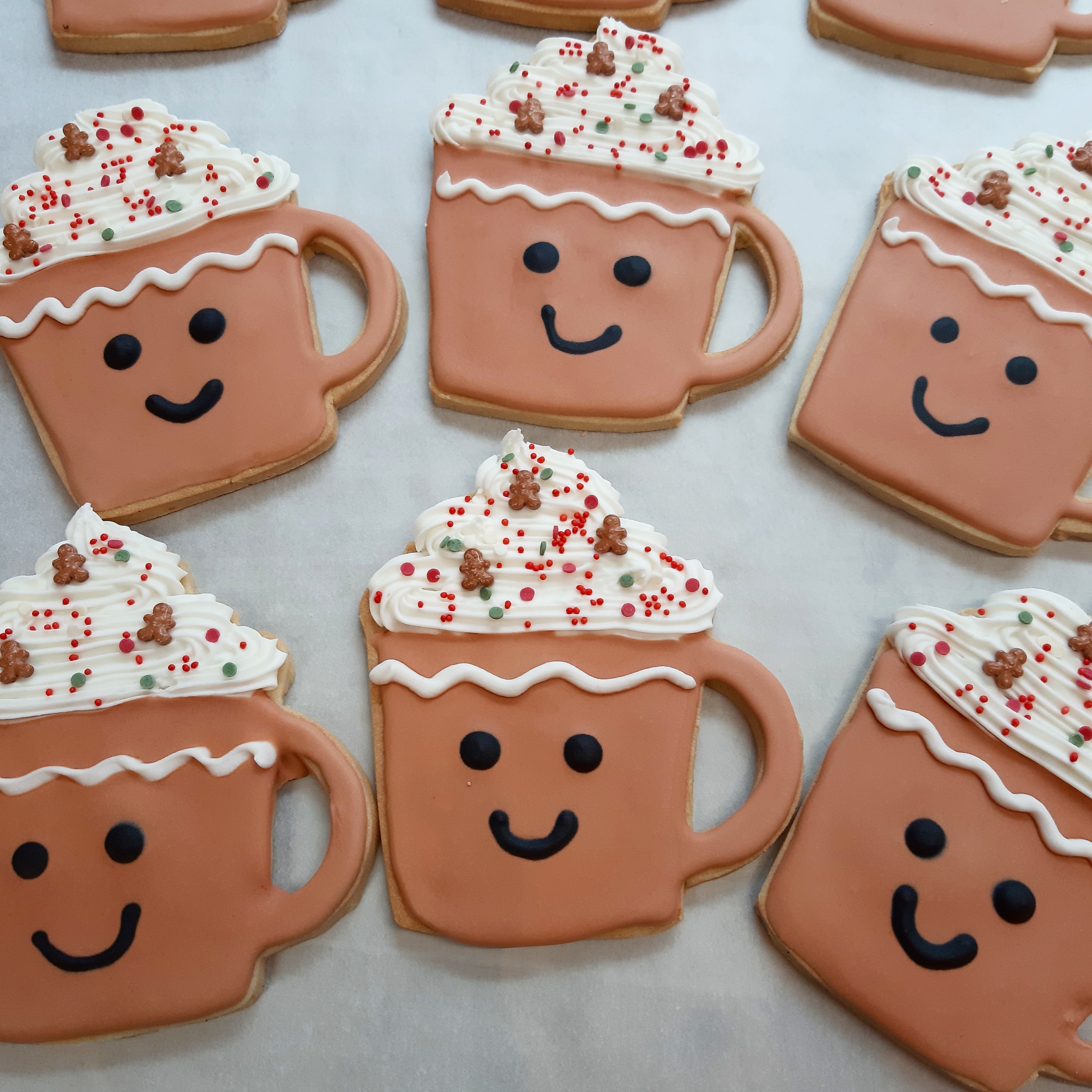 Gingerbread latte koek / latte cookies